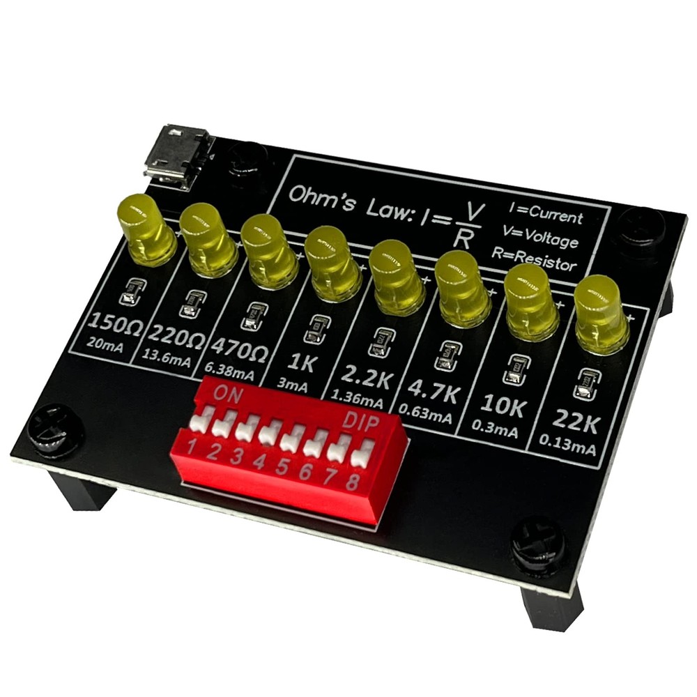 Soldering Practice Kit DIY Practical 2 inches x 2 x 0.5