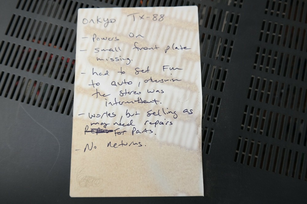 Onkyo Integra TX-88 Computer Controlled Tuner Amplifier T5