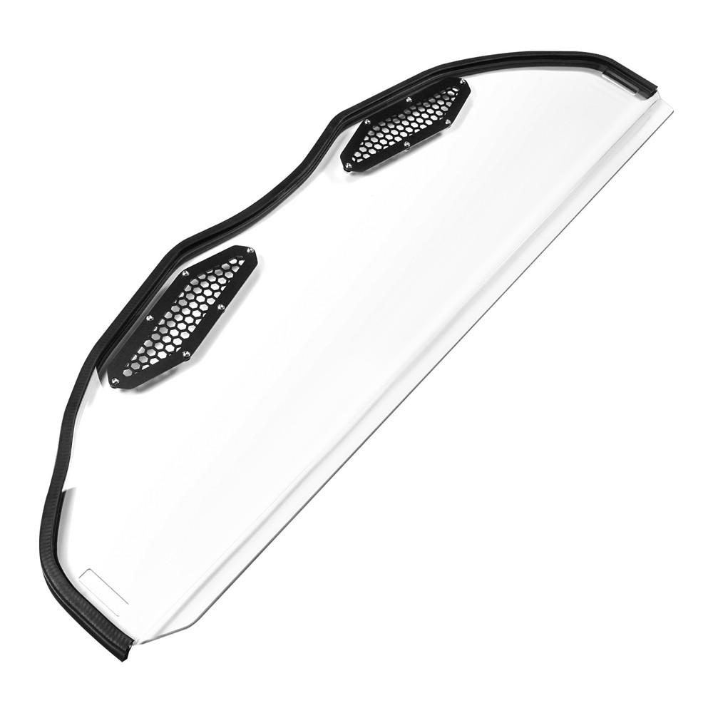 NICECNC Half Front Windshield Windscreen UTV For Can-Am Maverick X3 RR R 2017-24