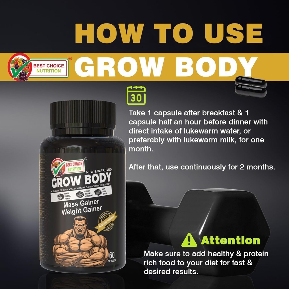 Original Muscle Mass Gainer 60 Capsules