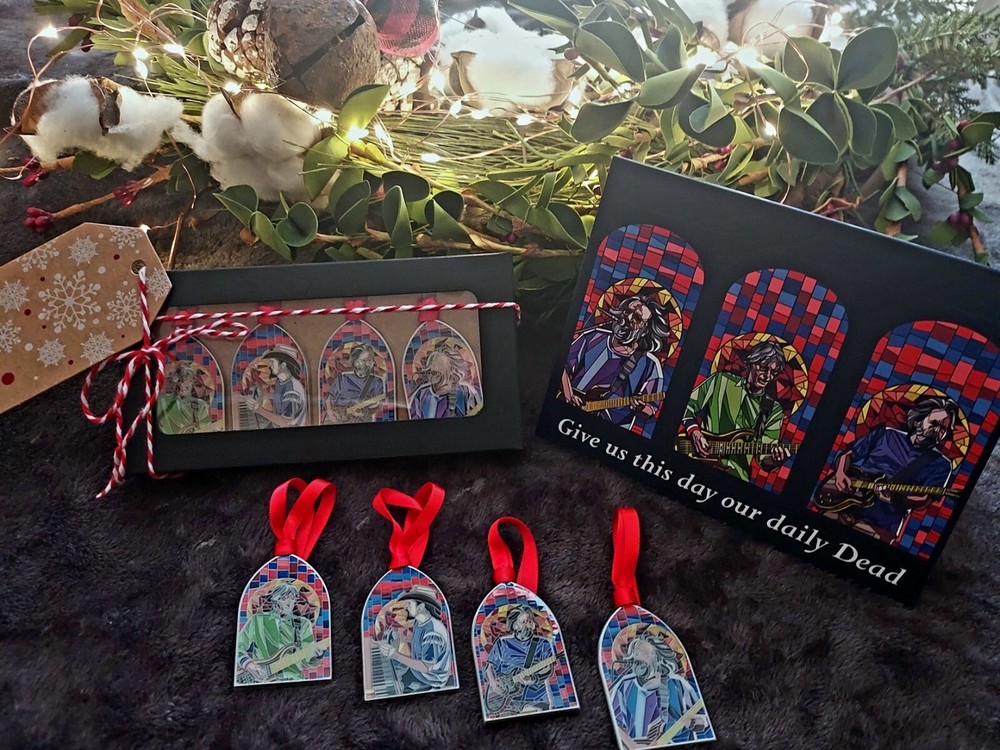 Grateful Dead Holiday Ornaments