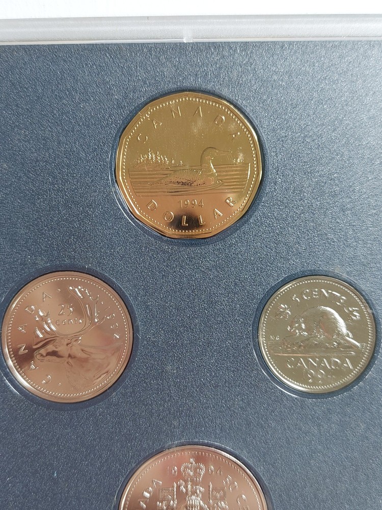 1994 Canada Dollar 6 Coin Proof Set