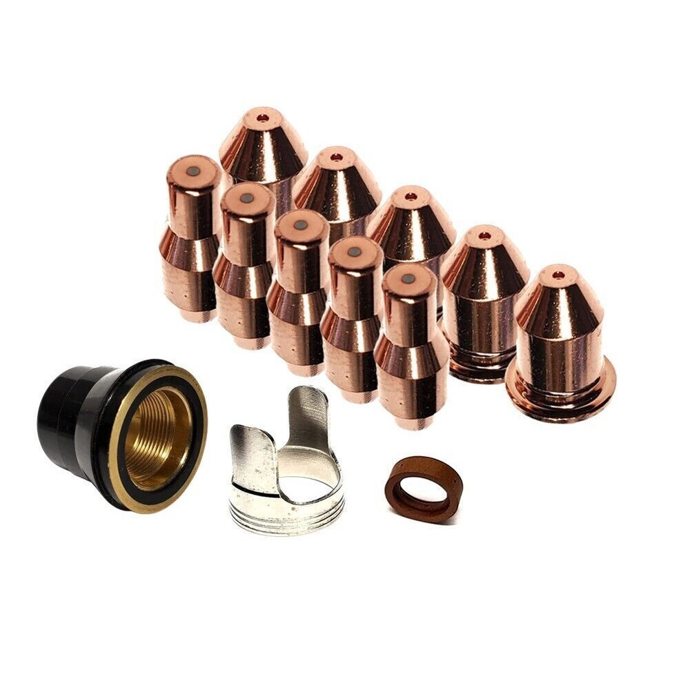 For Harbor Freight Titanium 45A Plasma Cutter Nozzle&Electrode Replacement-Kit