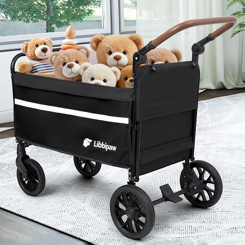 AllTerrain Dog Wagon for Medium Large Pets up to 200lbs Foldable Stroller