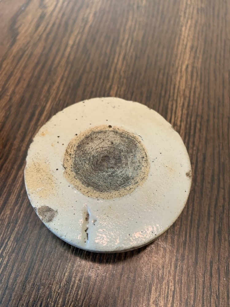 Weyman's Snuff Pottery Stoneware Jar with Lid