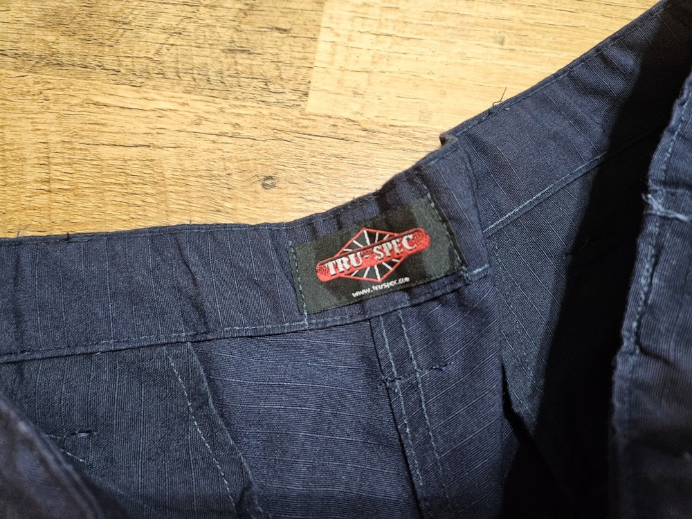 TRU-SPEC men's MEDIUM REGULAR navy blue rip stop tactical pants
