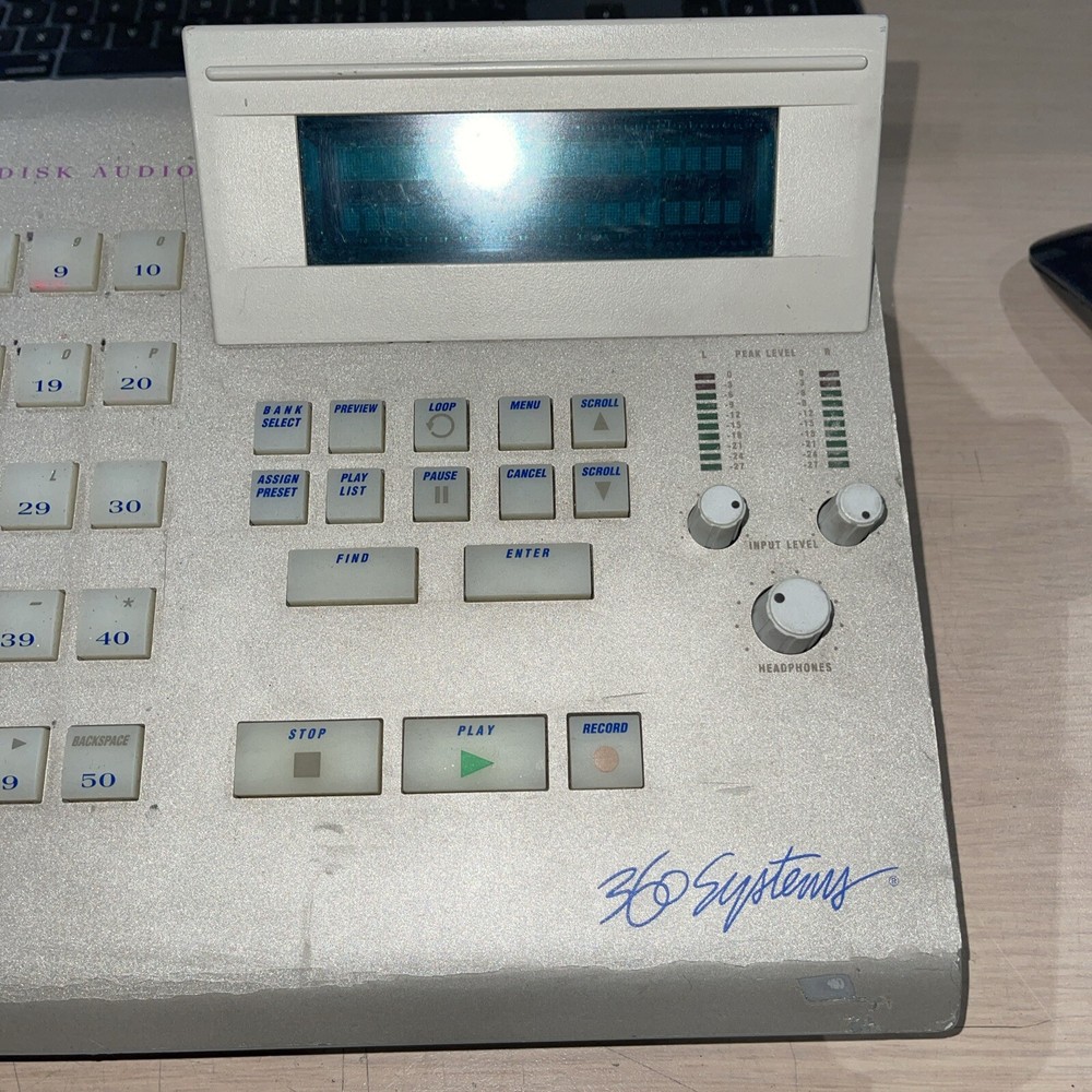 360 Systems DR-550 Instand Replay Hard Disk Digital Audio