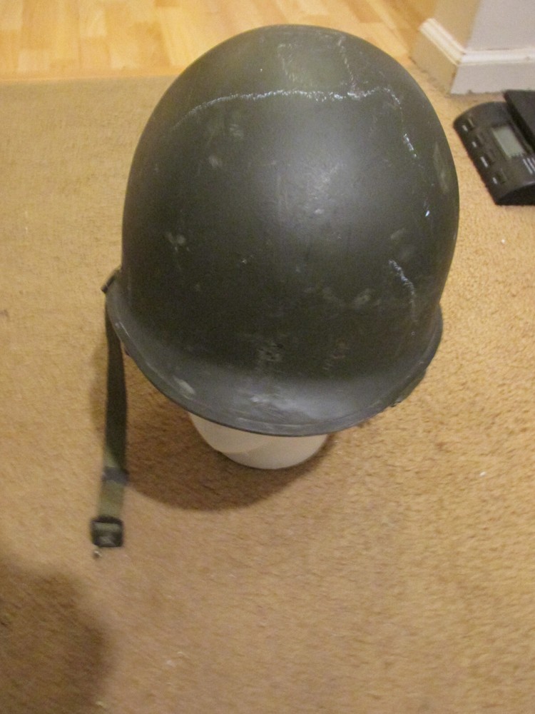 Belgian M1 helmet and liner