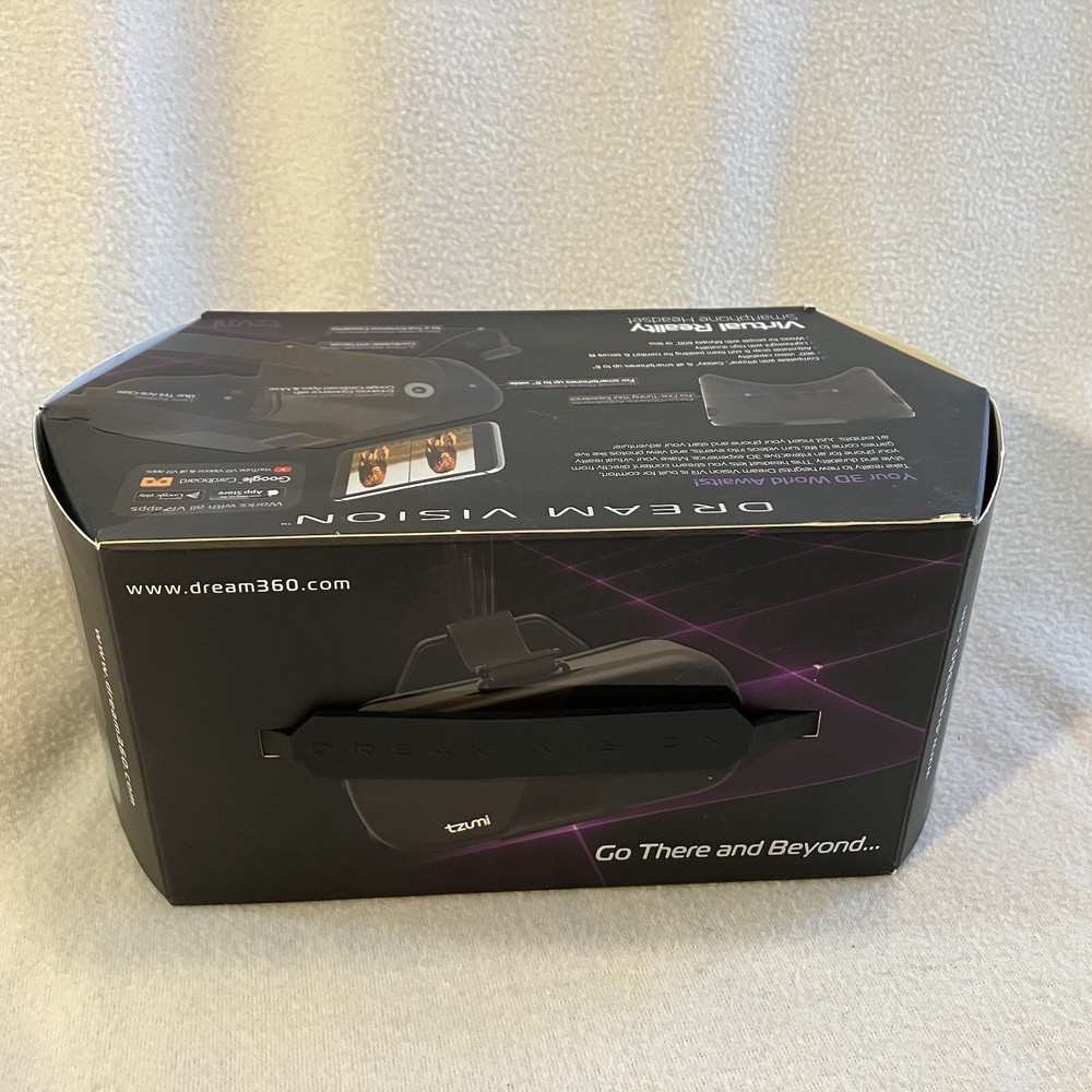 Tzumi Dream Vision Pro Virtual Reality Headset with Bluetooth - IOS Ready