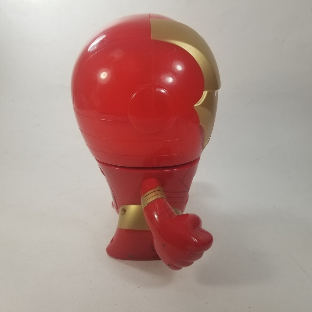 Marvel Iron Man Alarm Clock Digital Red Gold