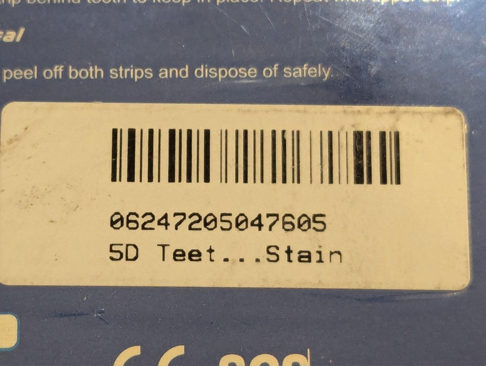 5D Teeth Whitening Strips Safe Effective Sealed