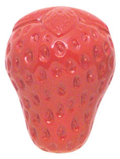 1-1/2" Red Strawberry Knob
