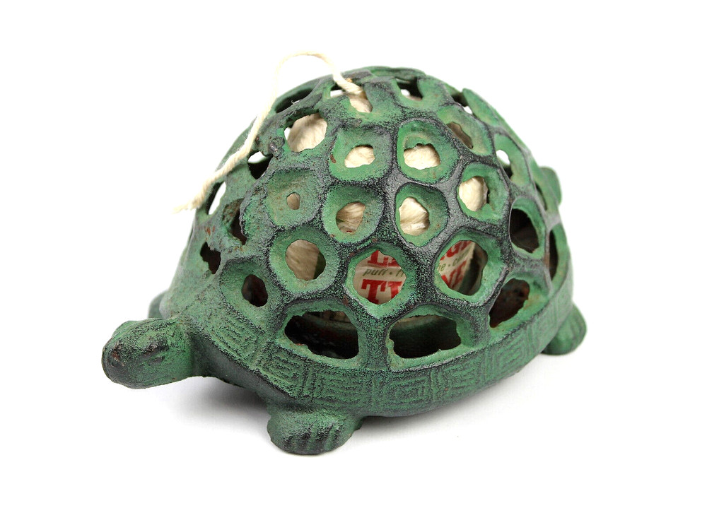 CAST IRON TURTLE STRING DISPENSER