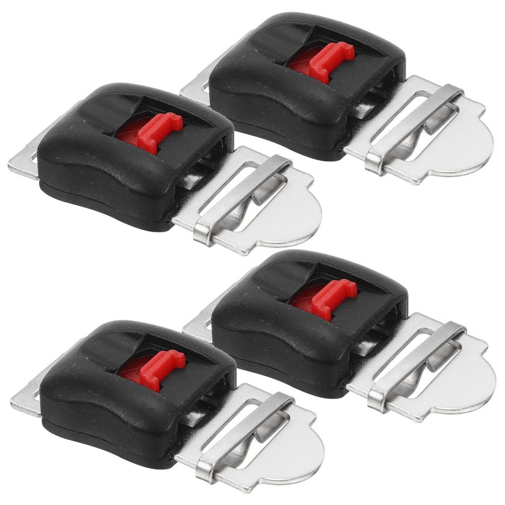 4 Pcs Universal Motorcycle Chin Strap Quick Release Buckle Replacement