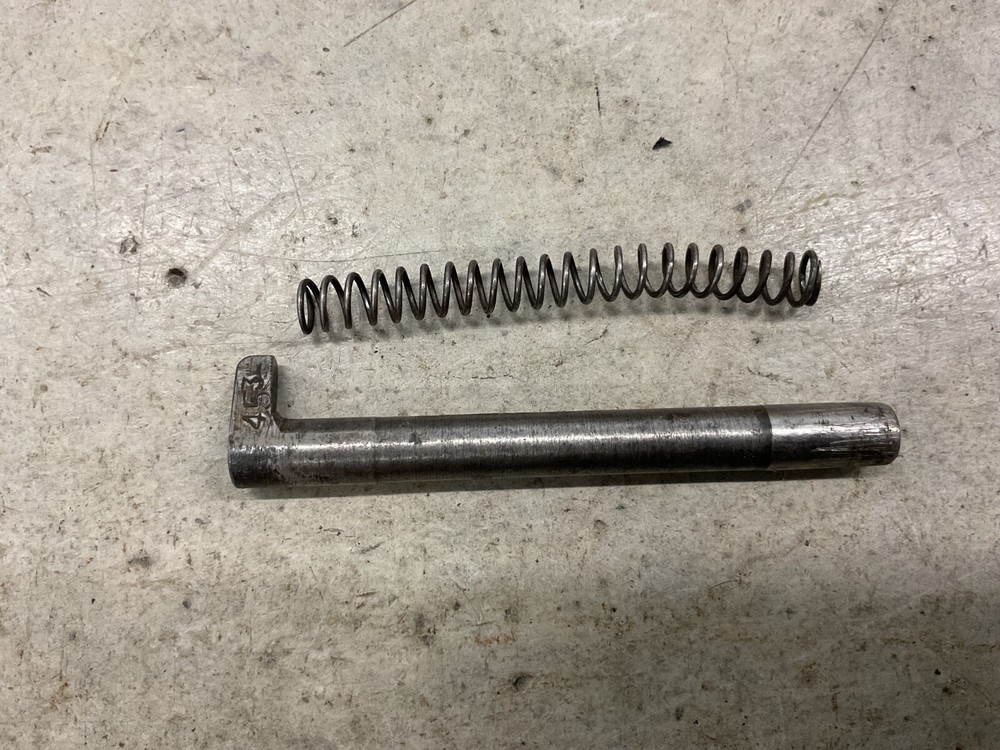 Original WW2 Japanese Type 14 Nambu Stryker And Spring