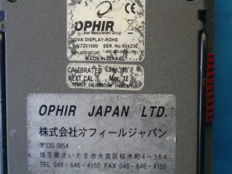 Ophir Nova 7Z01500 Optical Power Meter