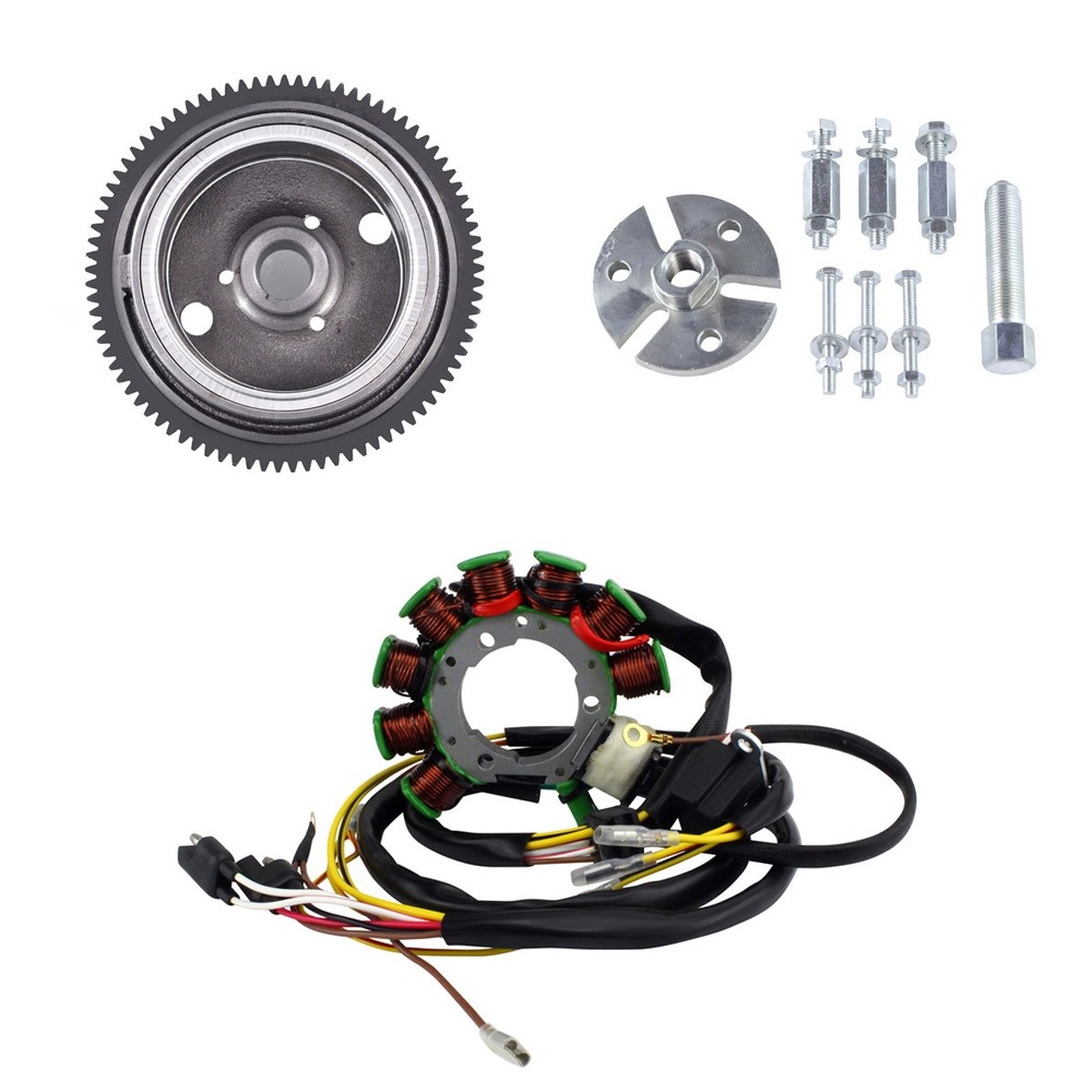 Kit Flywheel + Stator + Puller For Polaris OEM Repl.# 3084760 3084763