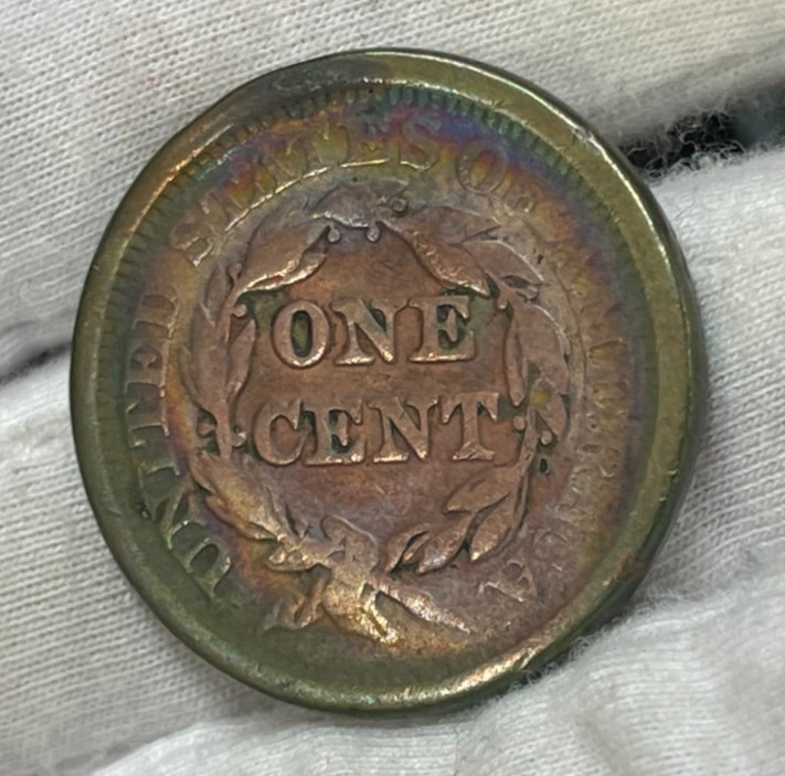 1851 US One Large Cent Coin