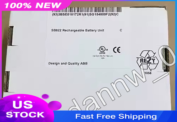 New in Box ABB SB822 3BSE018172R1 Module