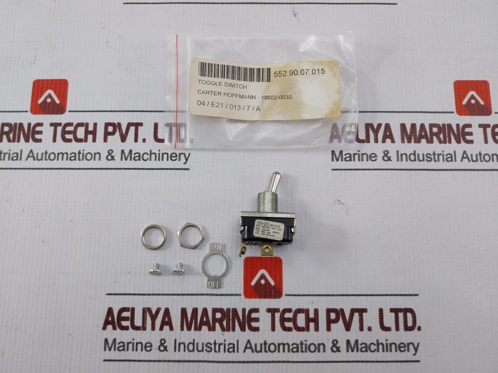 MCGILL 0090-0001 Toggle Switch 20A 250VAC