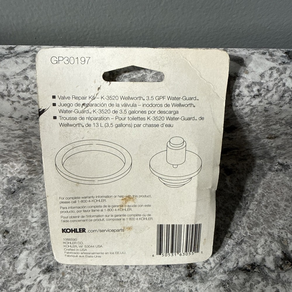 KOHLER GP30197 Plunger Assembly