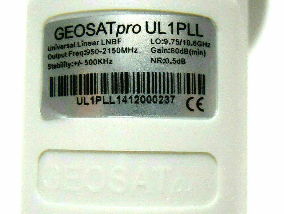 GEOSATpro UL1PLL UNIVERSAL Phase Lock Loop Linear Ku LNB UL1 PLL 9.75/10.6 FTA
