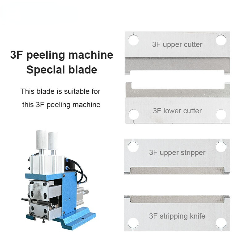 4PCS 3F Cable Peeling Machine Blade Wire Stripping Machine Blade Accessories