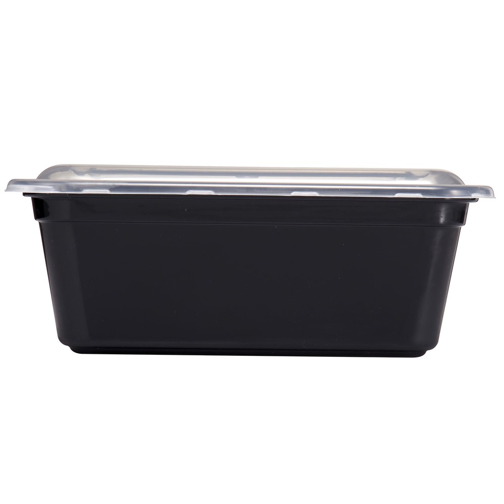 (2 pack) 8 Cup Tall Square Meal Prep Food Storage Container, 5 Pack