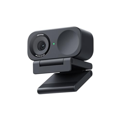 Link 2C - 4K Webcam for PC/Mac, 1/2" Sensor, Graphite Black Standard Bundle