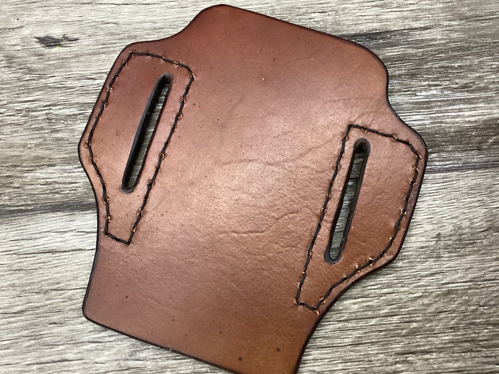 Leather Folding Clip Knife Sheath (Sheath Only)