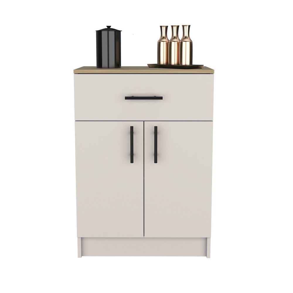 Organizer Cabinet 33" H, One Drawer, Two Interior Shelves