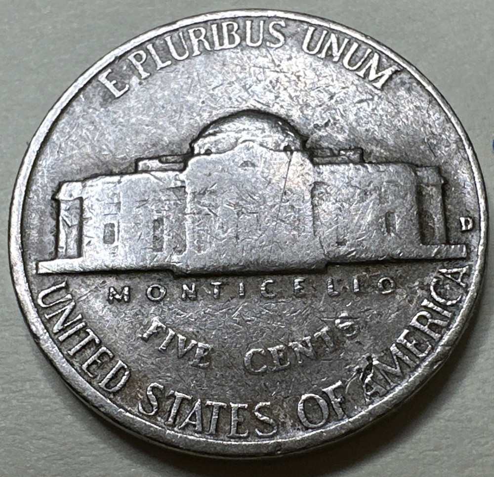 1959-D Jefferson Nickel 5C 1237X