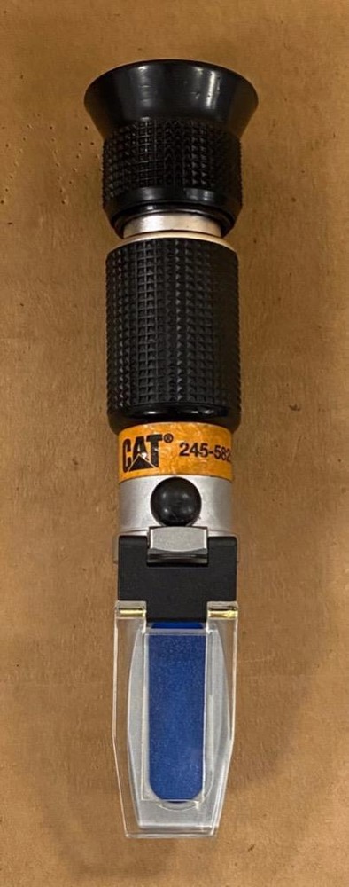 CATERPILLAR PORTABLE REFRACTOMETER TESTER 245-5829- USED.