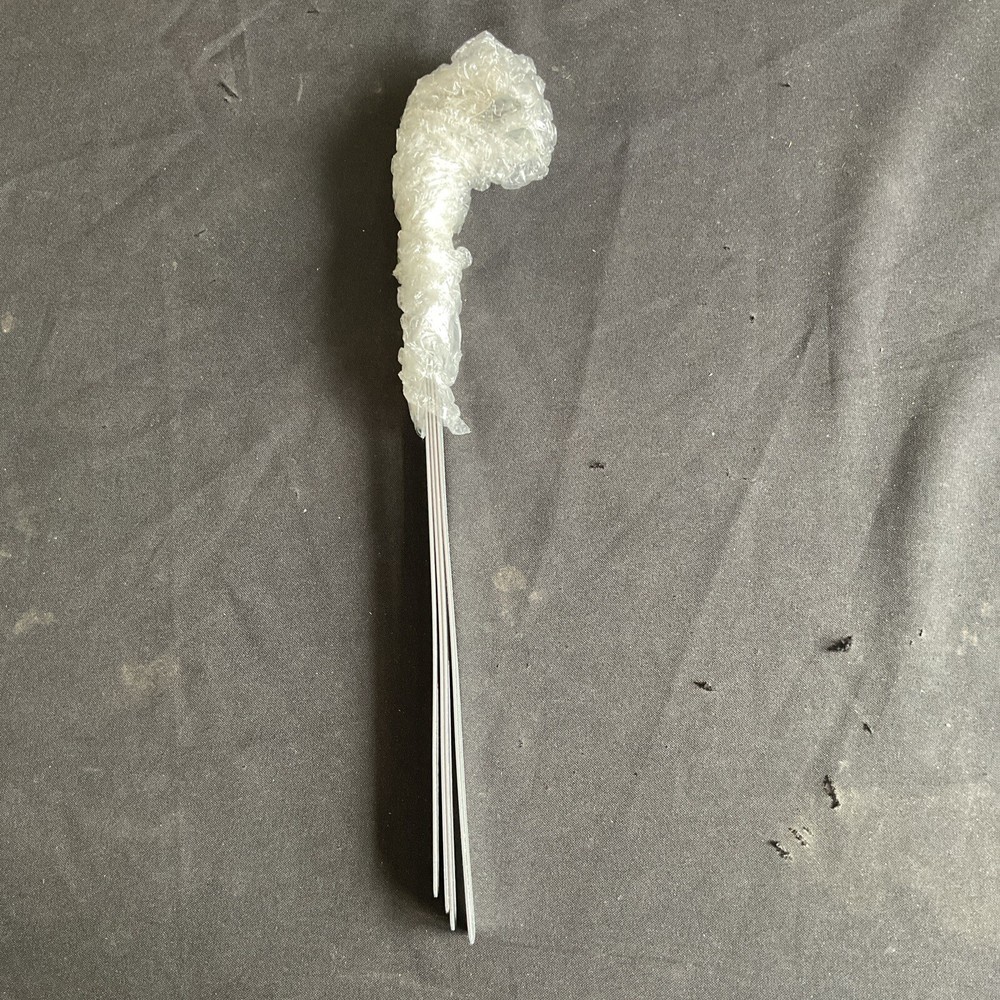 Dual Lite LED Emergency Exit Double Face Sign White LECSRDNA-2C A2