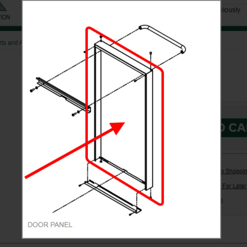 DOOR PANEL # 1011448-02