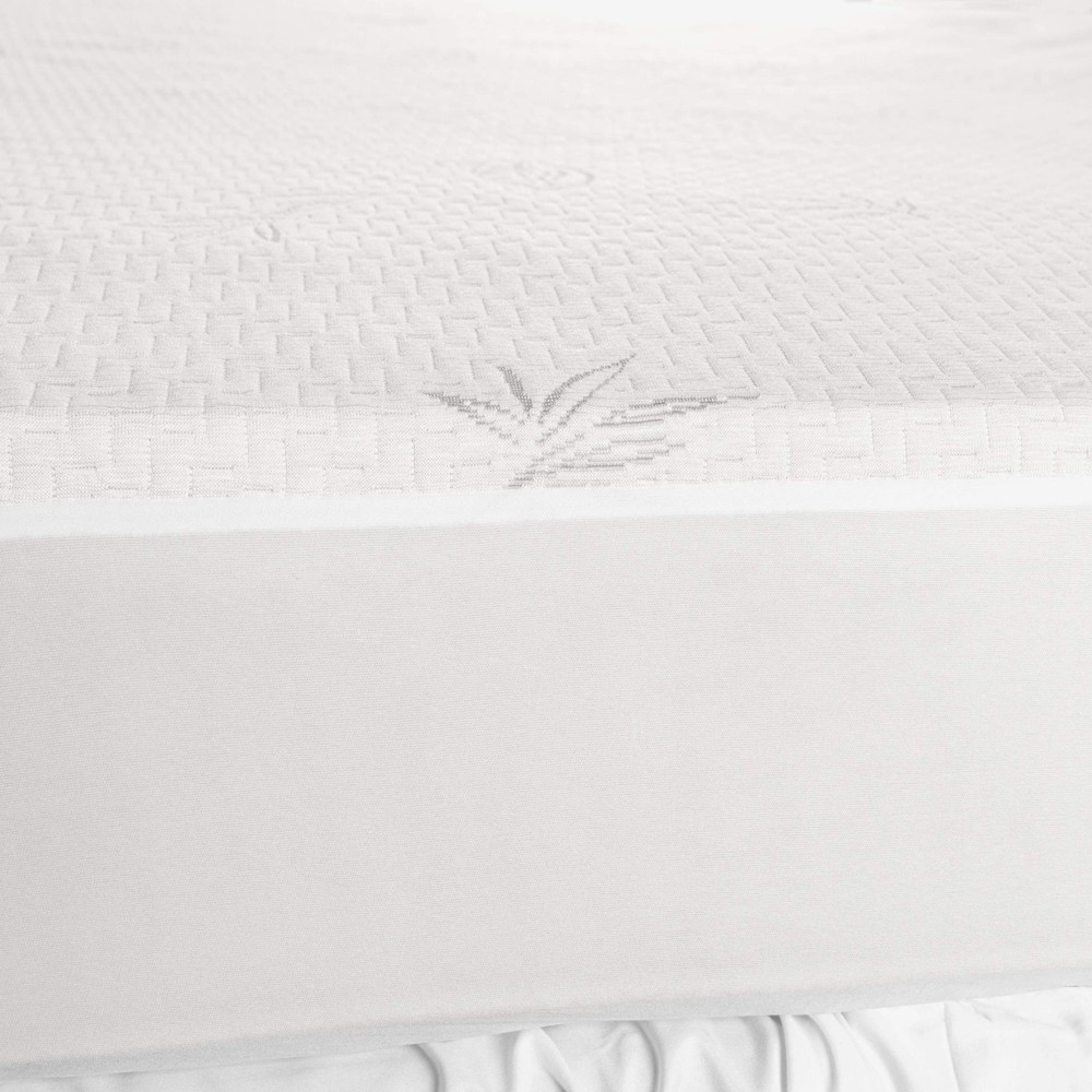 Waterproof Mattress Protector, White, Twin