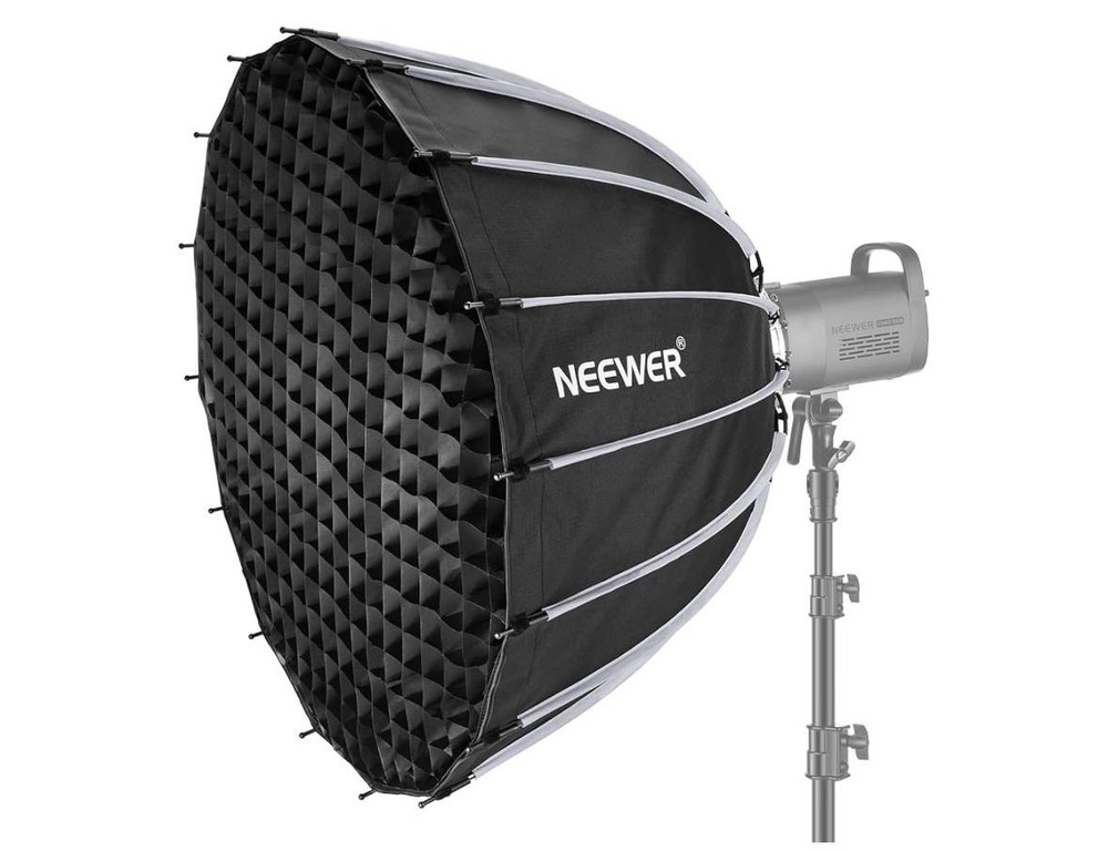 NEEWER 85cm Parabolic Softbox Quick Set up Quick Folding with Diffusers/Bag