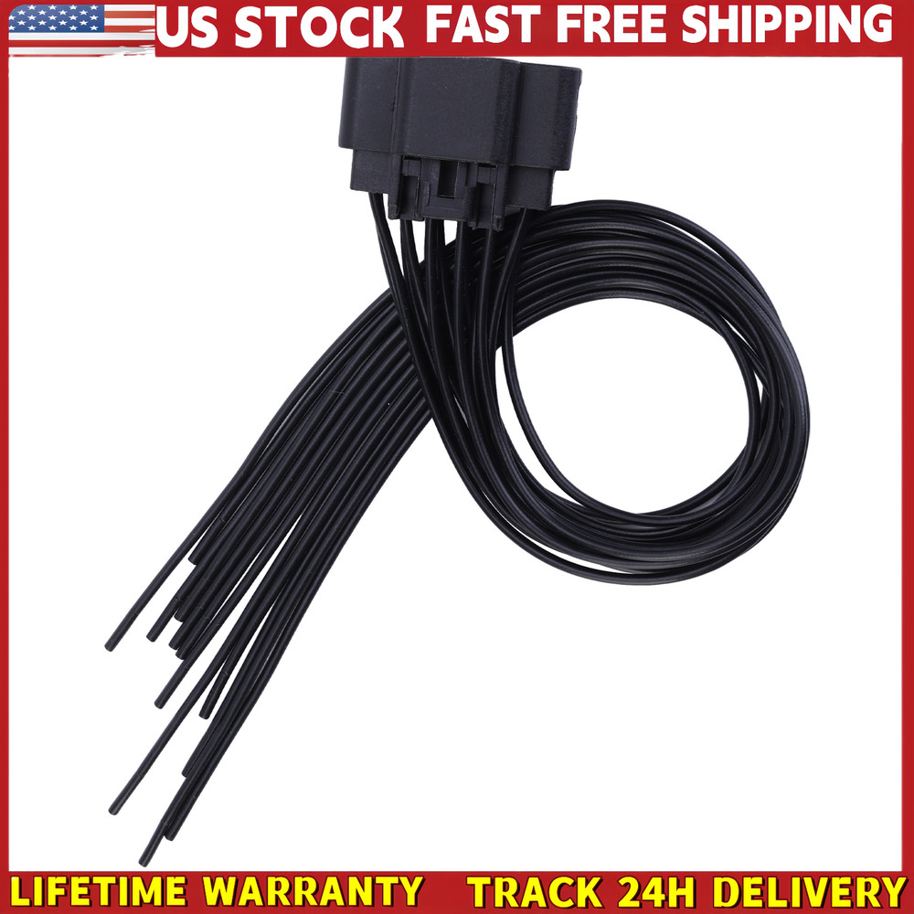 FOR WPT928 Heated Seat Module Element Connector Wire Harness 12 Leads