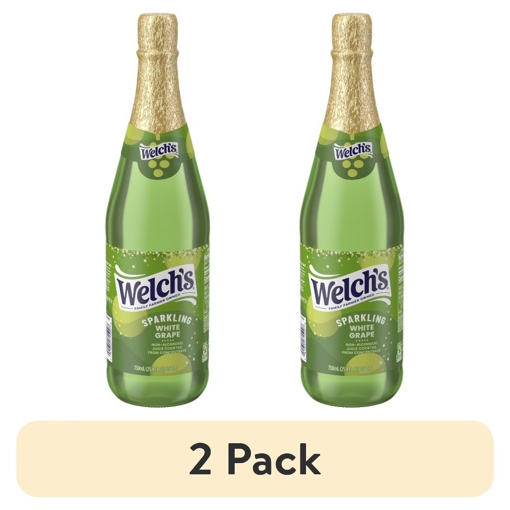 Non-ic Sparkling White Grape Juice Cocktail 25.4 fl oz 2 Pack