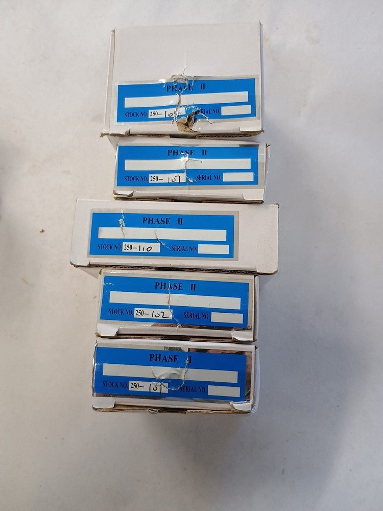 Phase II Quick Change Tool Post 6 pc set N0. 250-111 Wedge Type