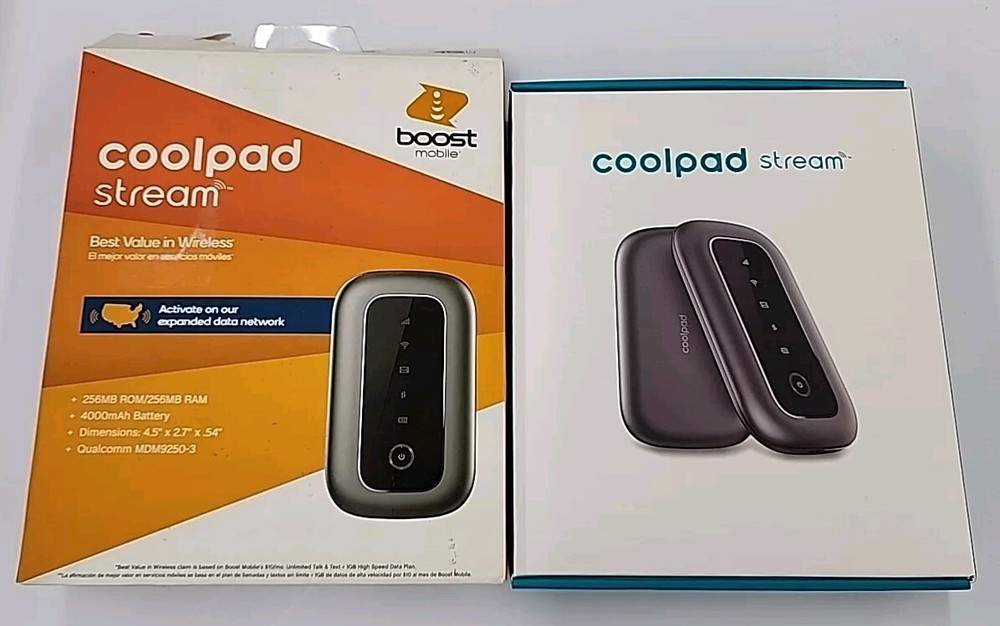 Wireless Wifi Coolpad Stream by Boost Mobile Expanded Data Network Device