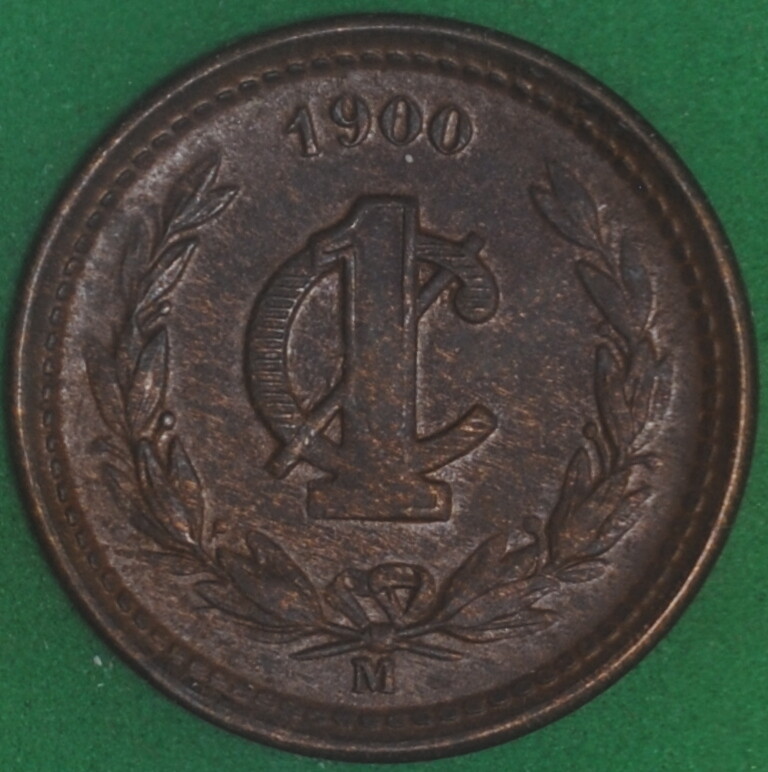 1900 Mexico Centavo XF