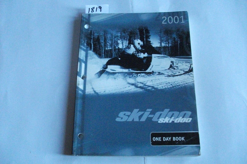 2001 Bombardier Ski Doo One Day School Manual