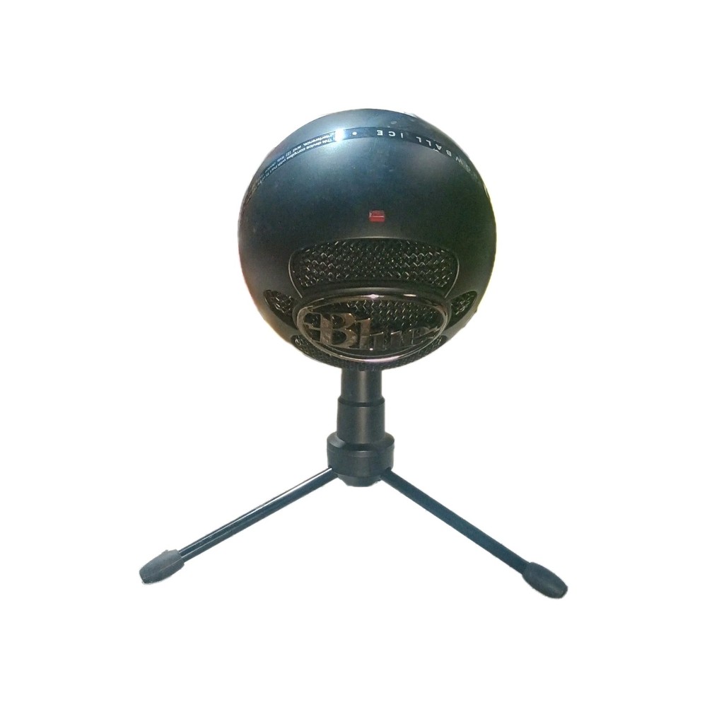 Microphone for PC podcast creator USB Black Adjustable Stand Freestanding