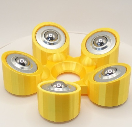 Bowling Ball Spinner Cup - Silky Yellow