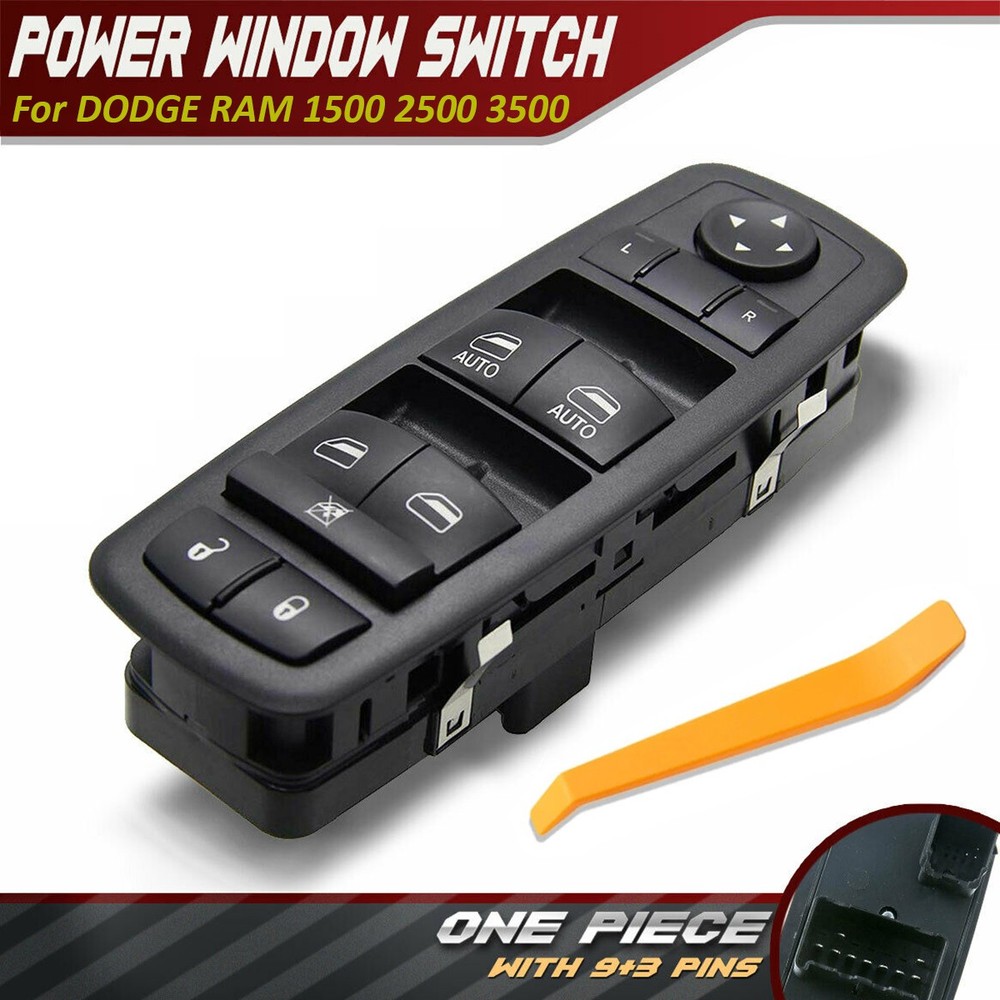 Master Window Control Switch Left Driver For Dodge Ram 1500 2500 3500 4602863AC