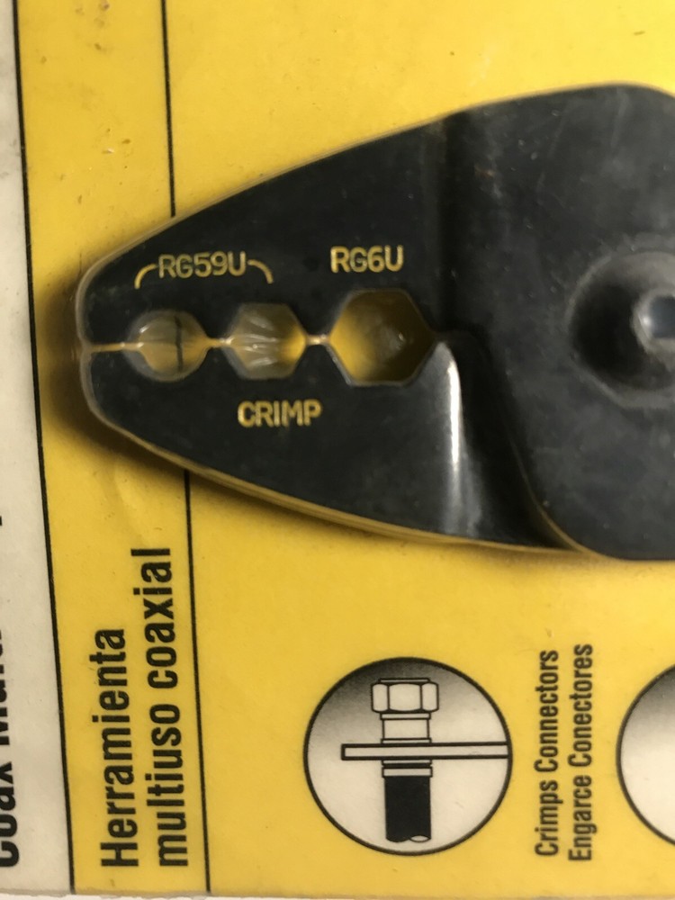 KLEIN TOOLS Coax Multi-Purpose Electrical Plier Tool 1008 Made in USA