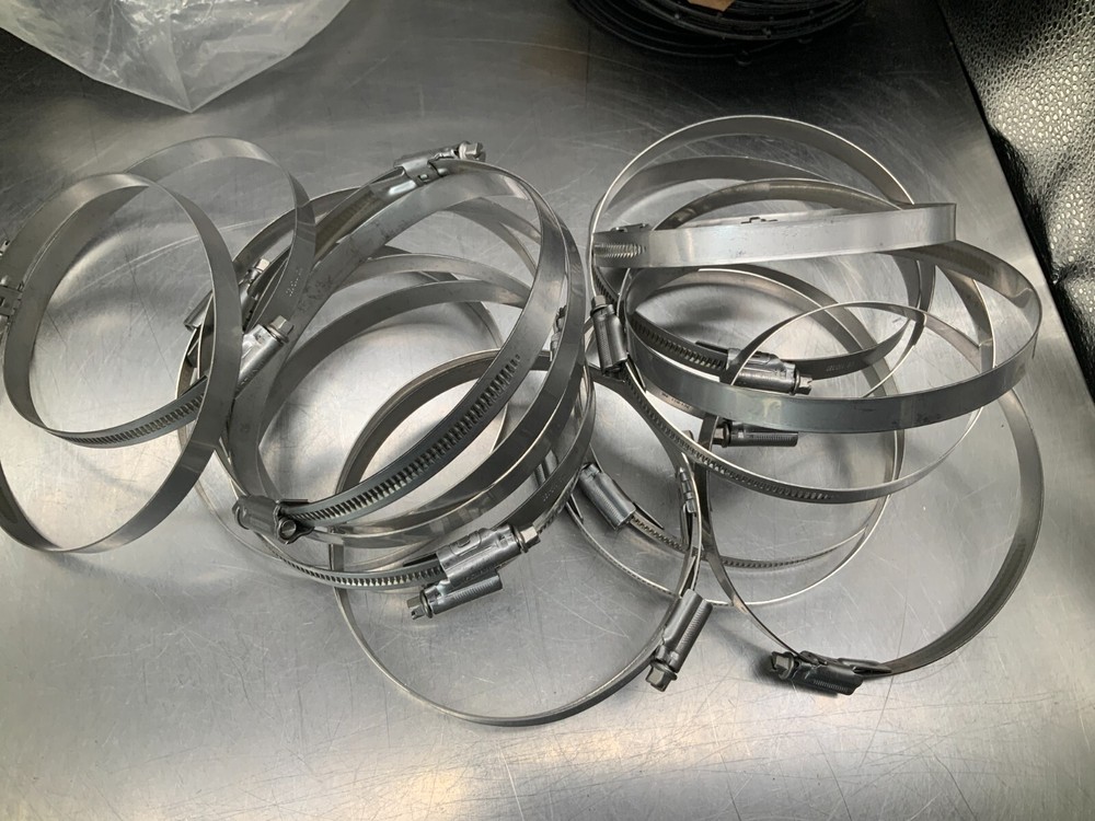 (19) Mikalor Stainless Steel Hose Clamp 110-130mm
