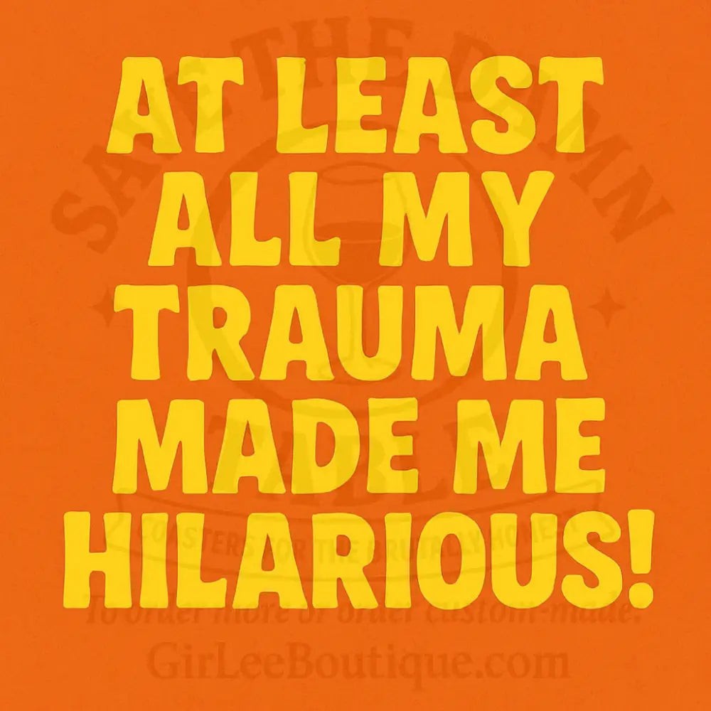 Handmade Coaster: Laughing Through the BS