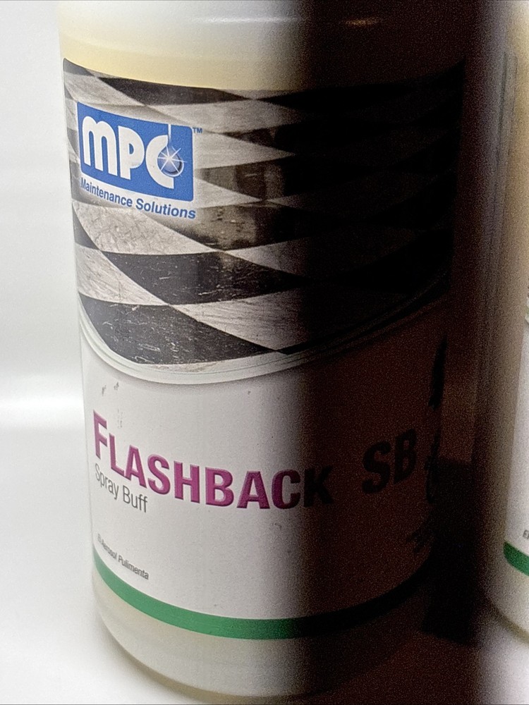 2-MPC Flashback SB Flash Back Spray Buff Floor Finish Maintenance 1 Quart